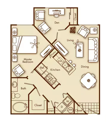 B2 303 floor plan