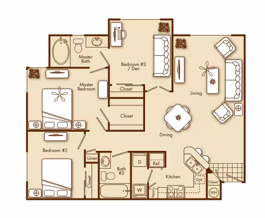 Unit 207 382 floor plan