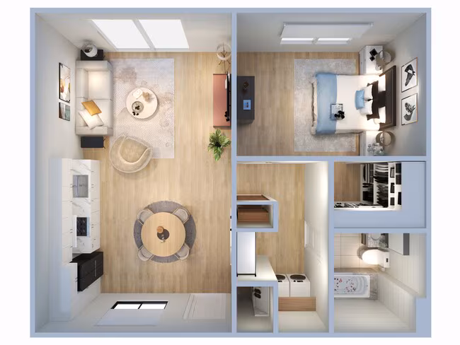 Unit AUCMXX 2417 floor plan