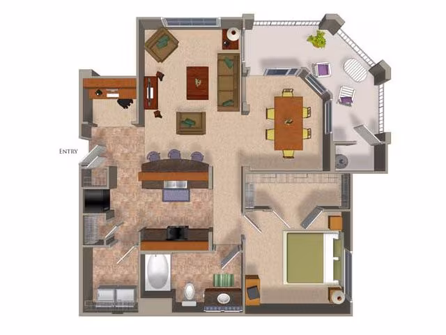 Unit 4-127 7-349 floor plan