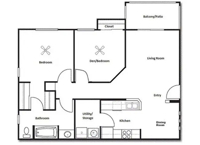 Unit 3063 3111 floor plan