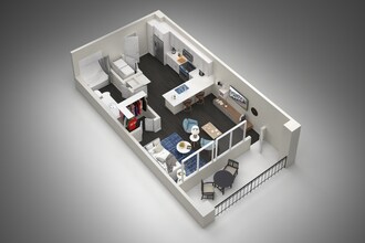 Studio 1004 floor plan