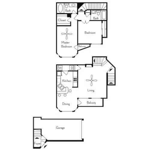 B3 2043 floor plan