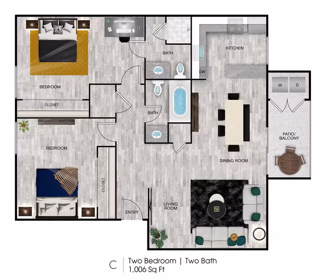 C-North 1045 floor plan
