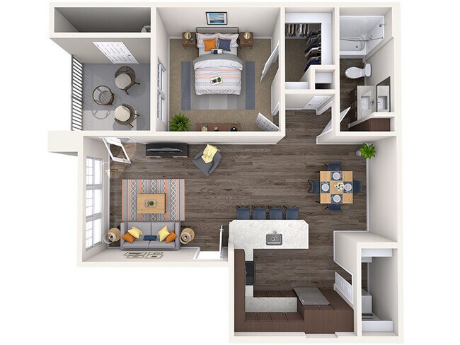 1x1-783 3057 floor plan