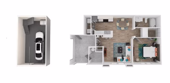 Unit 1316 2338 floor plan