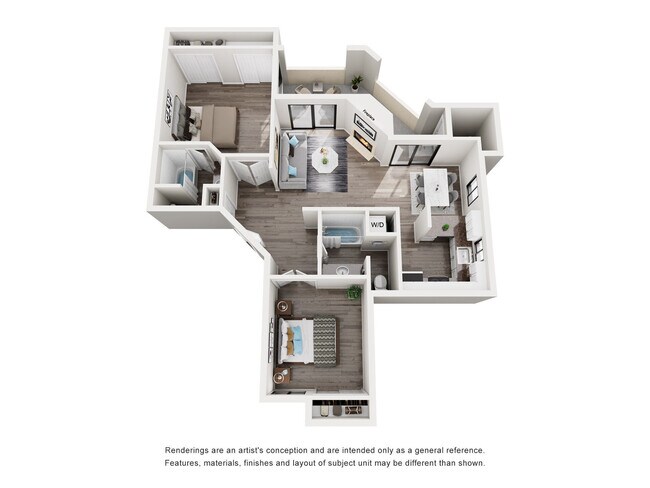 Unit 2041 2030 floor plan