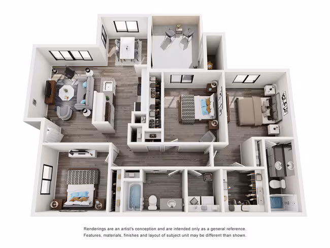 Unit 0105 0233 floor plan