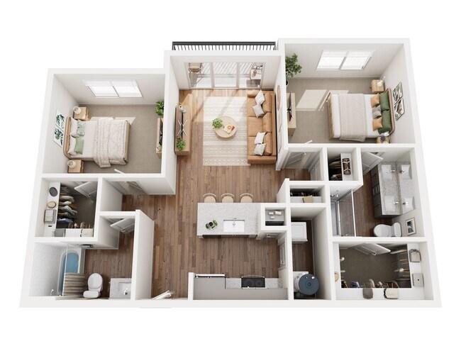 Unit 3-351 3-351 floor plan