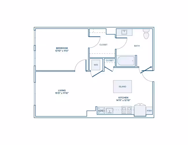 Unit 132 132 floor plan