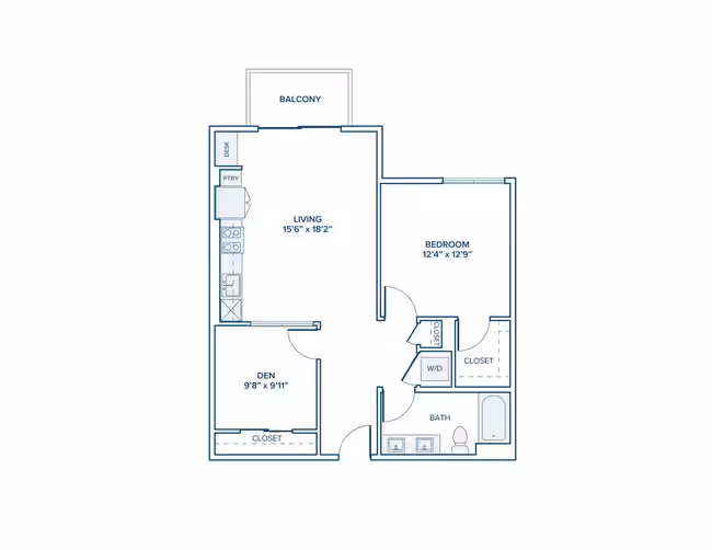 Unit 550 234 floor plan