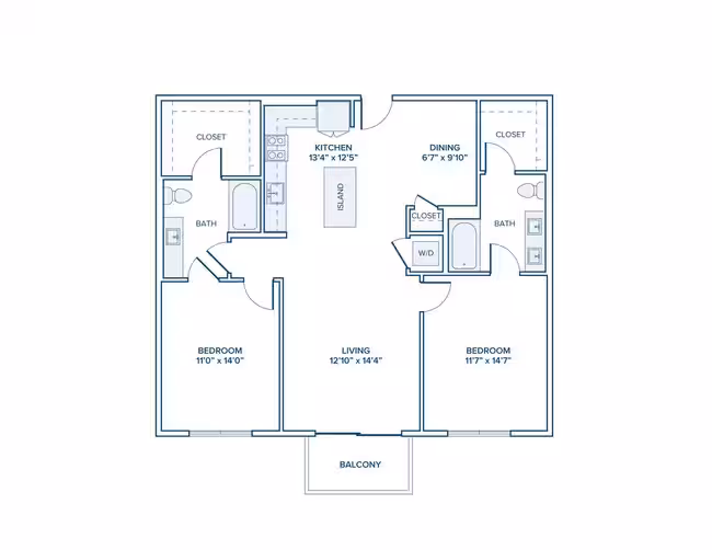 Unit 210 210 floor plan