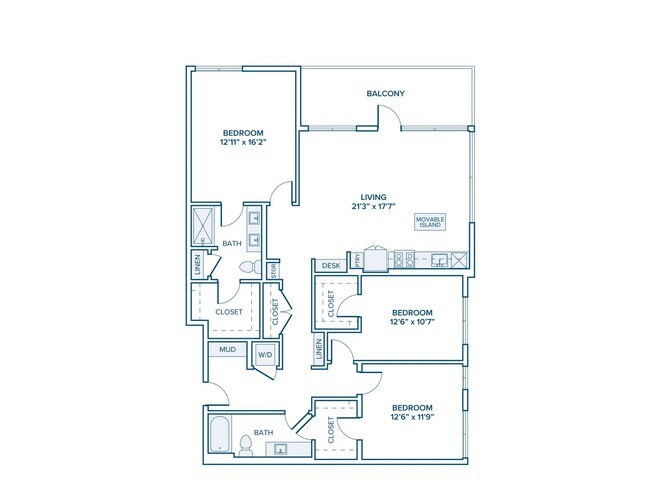 Unit 537 537 floor plan