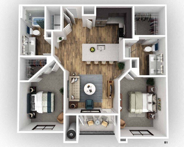 B1 1058 floor plan