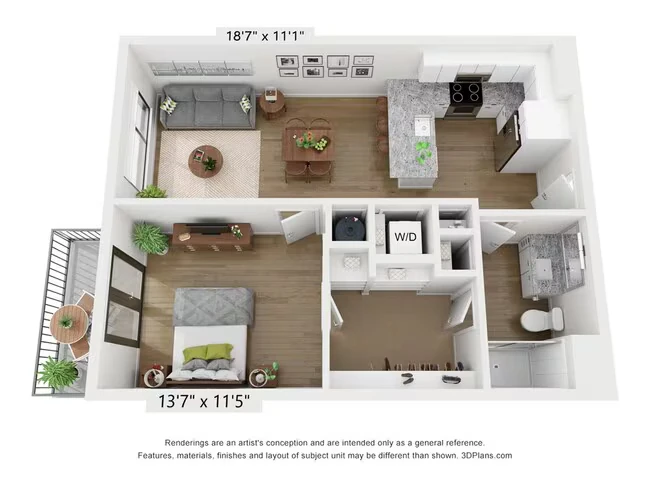 Unit 207 120 floor plan
