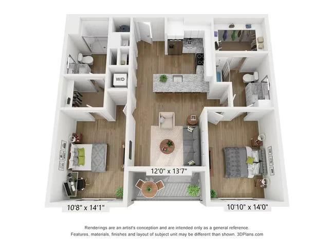 Unit 801 403 floor plan