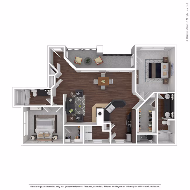 Unit 2139 2135 floor plan