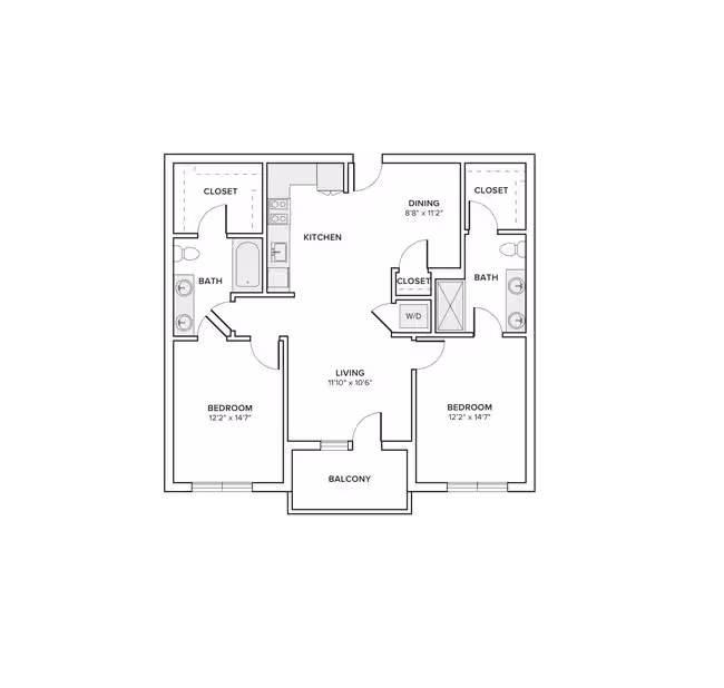Unit 1-1051 1-1051 floor plan