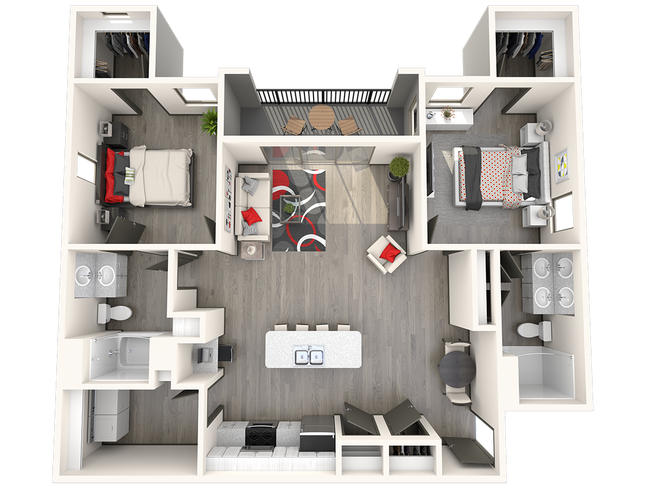 Unit 3032 3032 floor plan