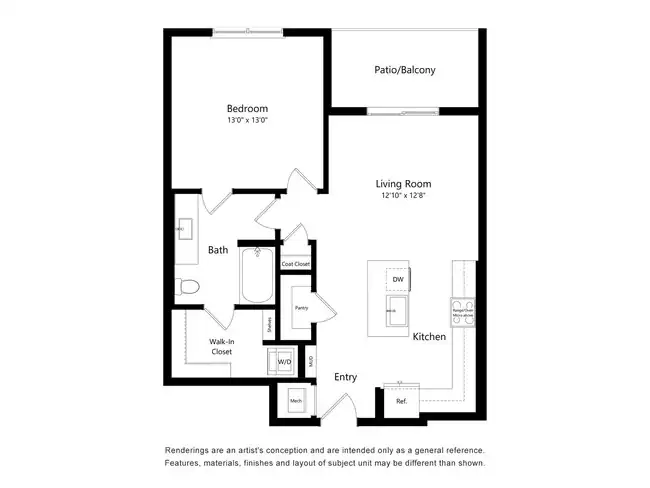 Unit 1041 1041 floor plan