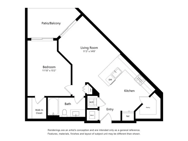 Unit 1058 1058 floor plan