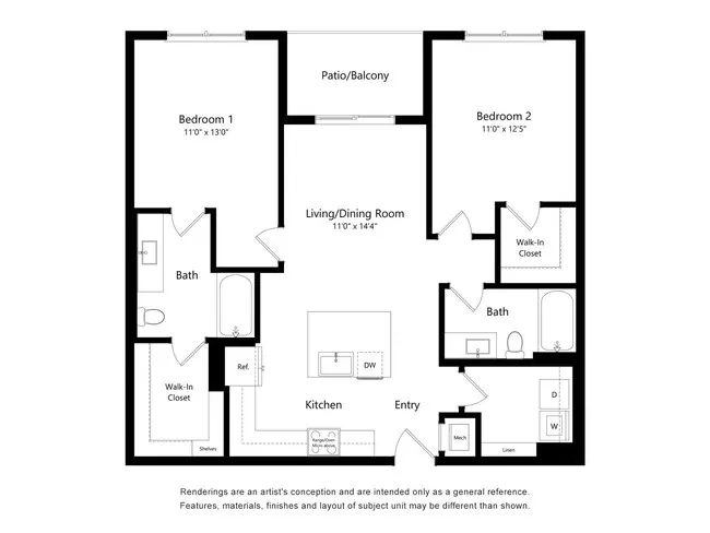 Unit 3062 3062 floor plan