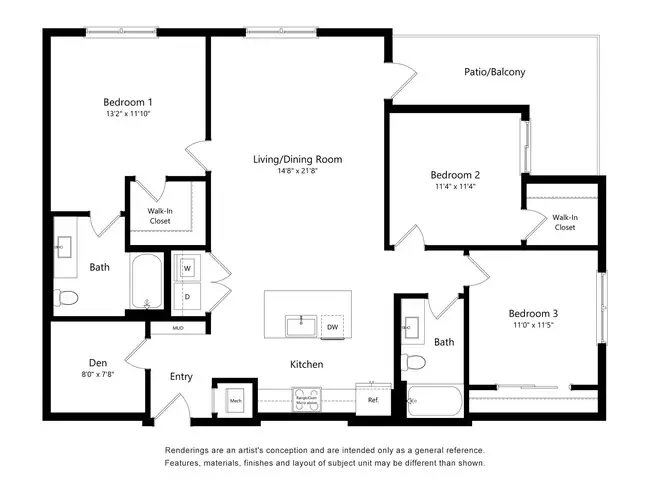 Unit 3069 3069 floor plan
