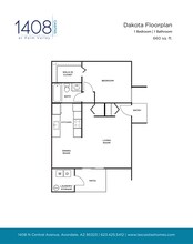 Dakota 003 floor plan