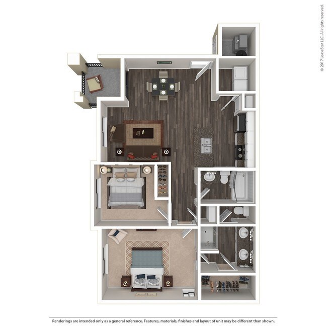 Unit AUCMPP 256 floor plan