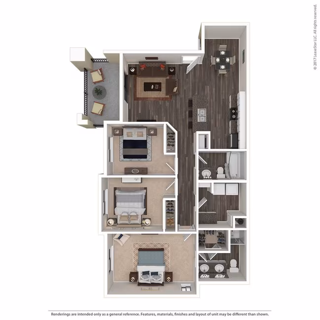 Unit AUCMLZ 141 floor plan