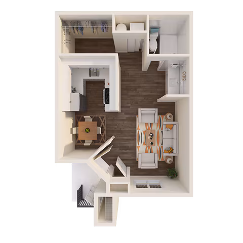 Unit 110 157 floor plan