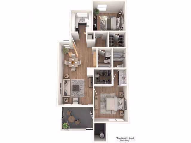 Unit 2145 2145 floor plan