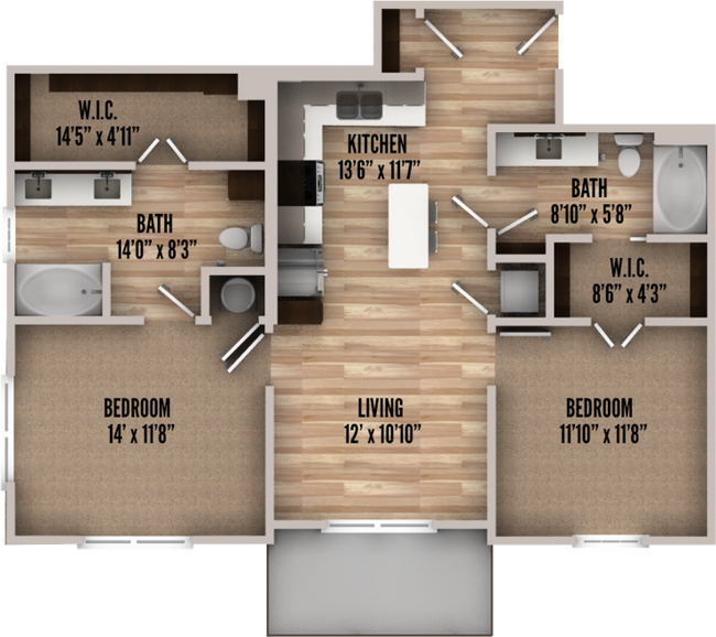 Unit PH01 PH01 floor plan