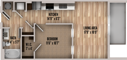 Unit PH28 PH28 floor plan