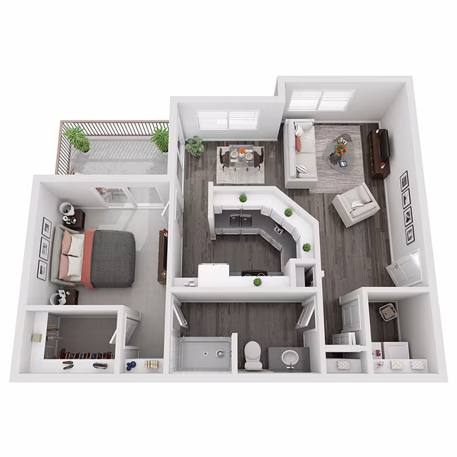 Unit C-315 J-357 floor plan