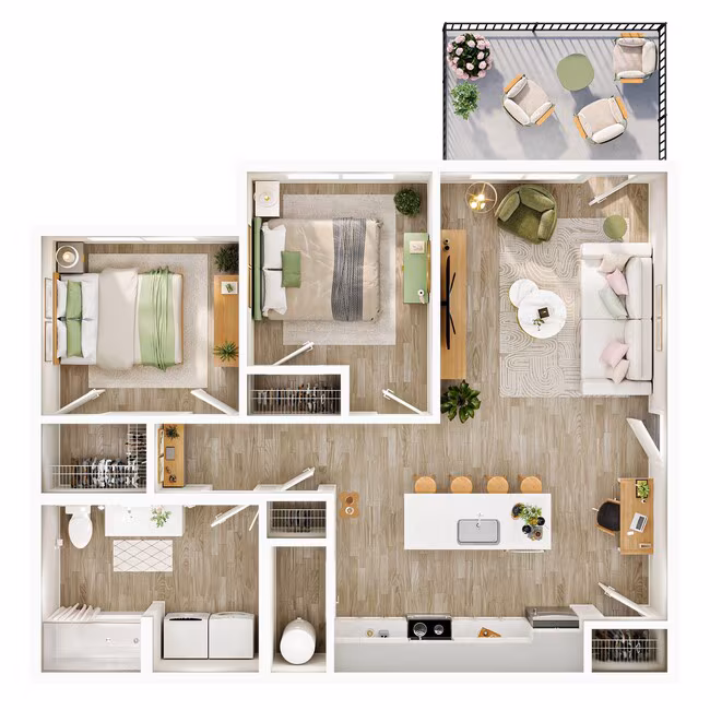 Unit 1027 1027 floor plan