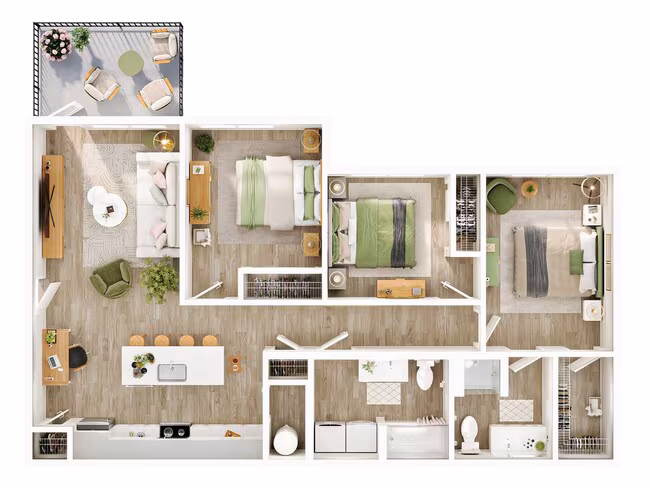 Unit 3036 3036 floor plan