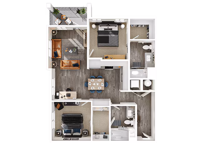 B2 3079 3079 floor plan
