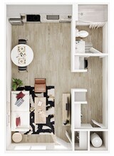Studio 251 floor plan