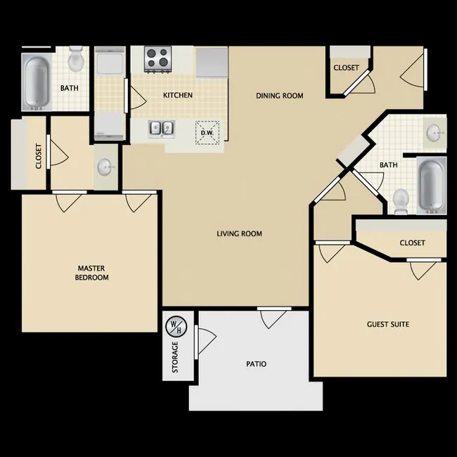 Unit 216 216 floor plan