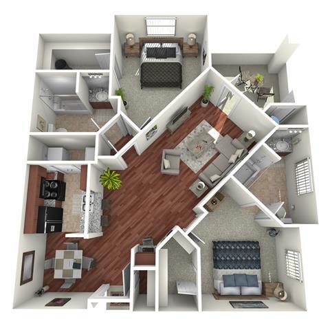 Unit 303 101 floor plan