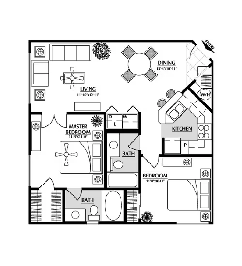B4 3025 floor plan