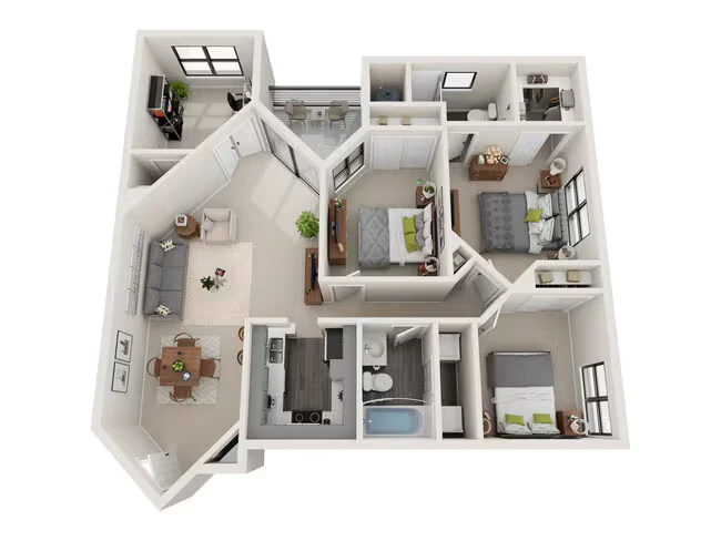 C2 3111 floor plan