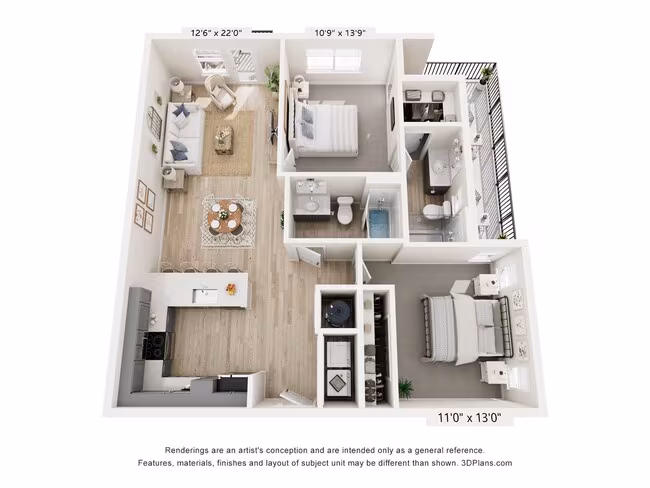 B2 4-335 floor plan