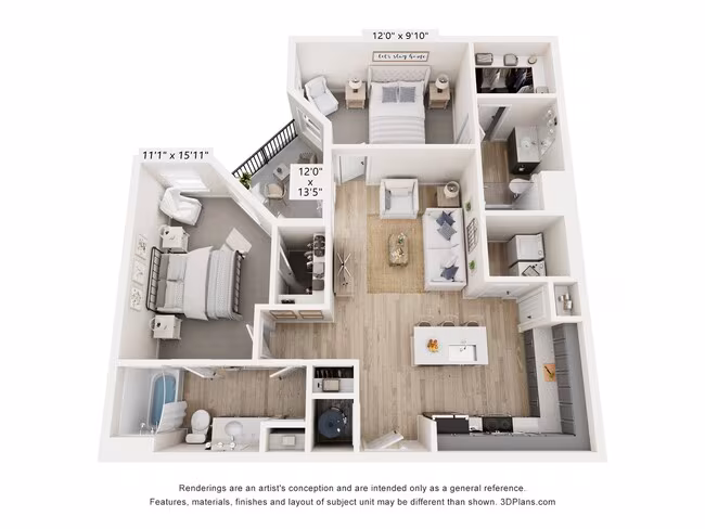 B3 4-340 floor plan