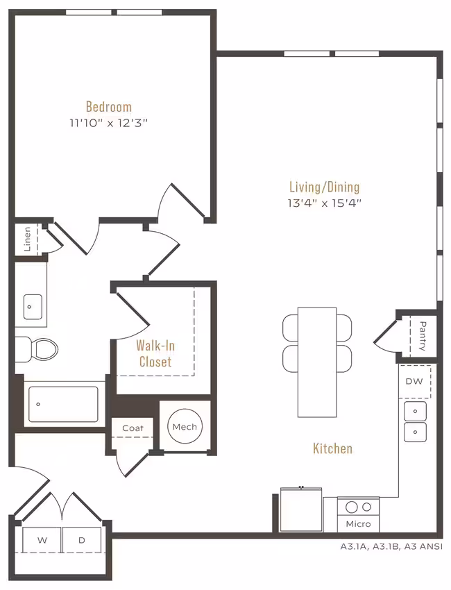 Unit 2073 2073 floor plan