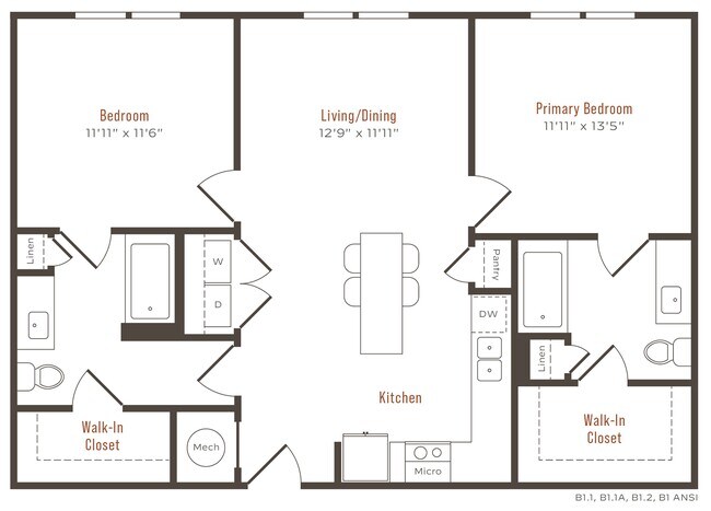 Unit 3005 3005 floor plan