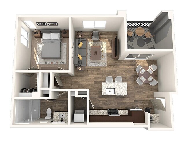 Loft-726 2047 floor plan