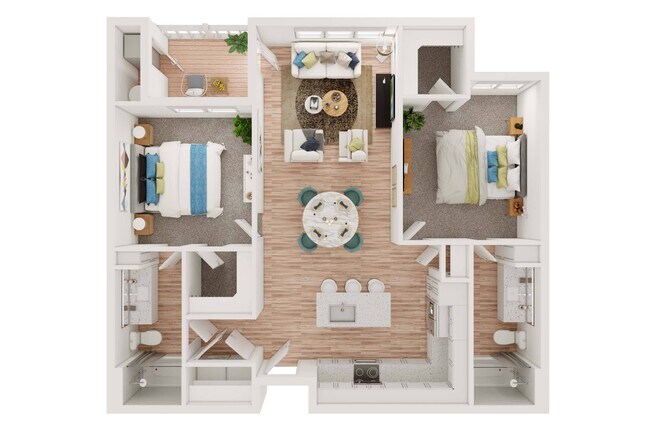 B2-A 2071 floor plan