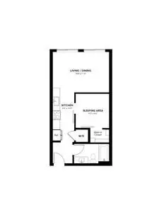 Unit 1117 2222 floor plan